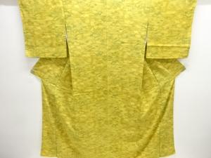 家屋風景模様小紋着物